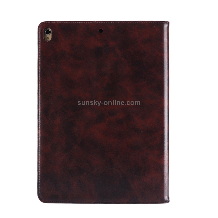 Horizontal Flip Leather Case for iPad Pro 10.5 inch, with Double Card Slots & Pen Slots & Holder & Wallet & Photo Frame(Dark Brown) Horizontal Flip Leather Case for iPad Pro 10.5 inch, with Double Card Slots & Pen Slots & Holder & Wallet & Photo Frame(Dark Brown)