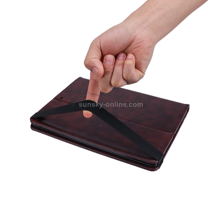 Horizontal Flip Leather Case for iPad Pro 10.5 inch, with Double Card Slots & Pen Slots & Holder & Wallet & Photo Frame(Dark Brown) Horizontal Flip Leather Case for iPad Pro 10.5 inch, with Double Card Slots & Pen Slots & Holder & Wallet & Photo Frame(Dark Brown)