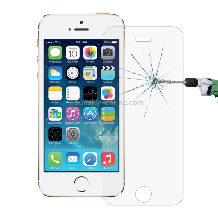 For iPhone SE & 5s & 5C & 5 0.26mm 9H Surface Hardness 2.5D Explosion-proof Tempered Glass Screen Film For iPhone SE & 5s & 5C & 5 0.26mm 9H Surface Hardness 2.5D Explosion-proof Tempered Glass Screen Film