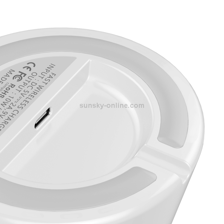 HAMTOD HFC100 10W (Max) Intelligent Qi Standard Wireless Charger, Support Fast Charging HAMTOD HFC100 10W (Max) Intelligent Qi Standard Wireless Charger, Support Fast Charging