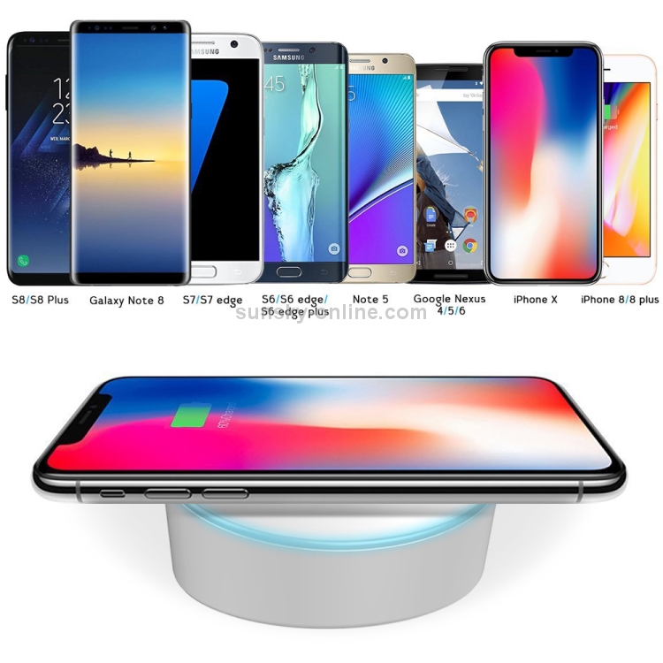 HAMTOD HFC100 10W (Max) Intelligent Qi Standard Wireless Charger, Support Fast Charging HAMTOD HFC100 10W (Max) Intelligent Qi Standard Wireless Charger, Support Fast Charging