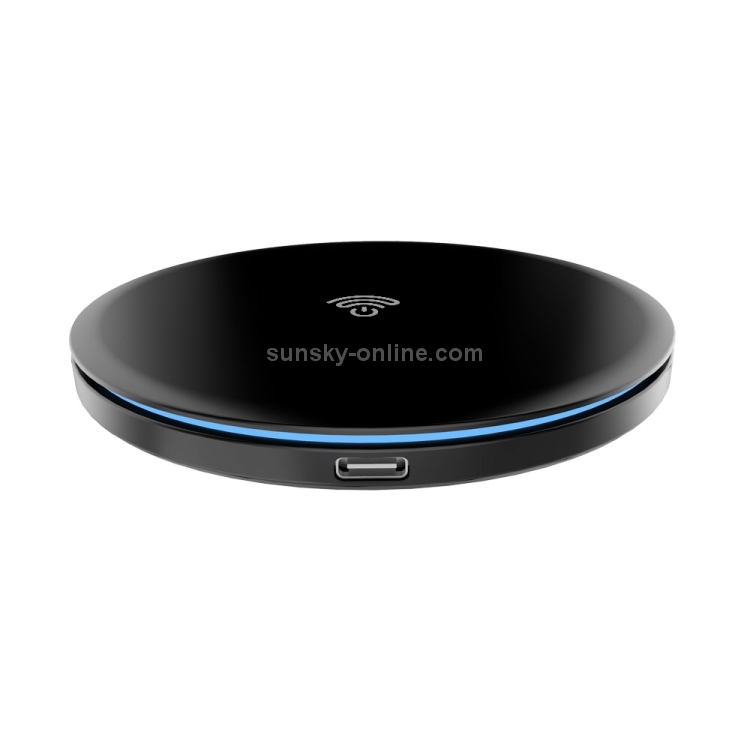 HAMTOD 10W (Max) Round Shape Intelligent Qi Standard Wireless Charger, Support Fast Charging HAMTOD 10W (Max) Round Shape Intelligent Qi Standard Wireless Charger, Support Fast Charging