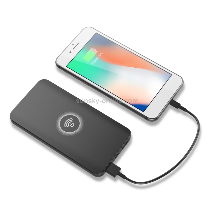 HAMTOD HS1 Portable Intelligent Qi Standard Wireless Charger / Power Bank, Support Fast Charging HAMTOD HS1 Portable Intelligent Qi Standard Wireless Charger / Power Bank, Support Fast Charging