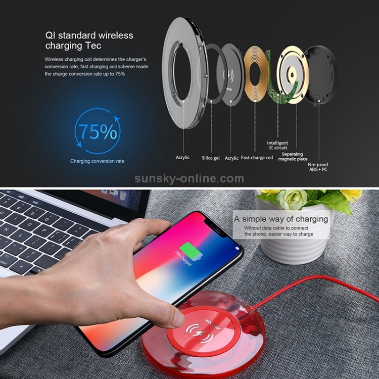 JOYROOM JR-A9 Wireless Charger Stand Fast Charging Pad JOYROOM JR-A9 Wireless Charger Stand Fast Charging Pad