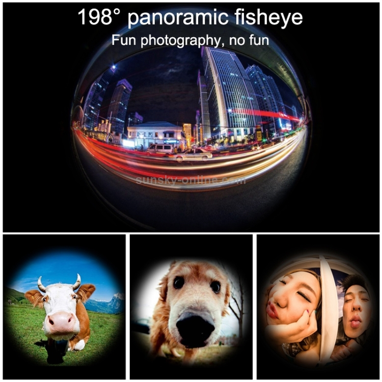 JOYROOM ZS-147 3 in 1 Universal 198 Degrees Fisheye + 15X Macro Lens + 0.36X Wide-angle Lens Kit JOYROOM ZS-147 3 in 1 Universal 198 Degrees Fisheye + 15X Macro Lens + 0.36X Wide-angle Lens Kit