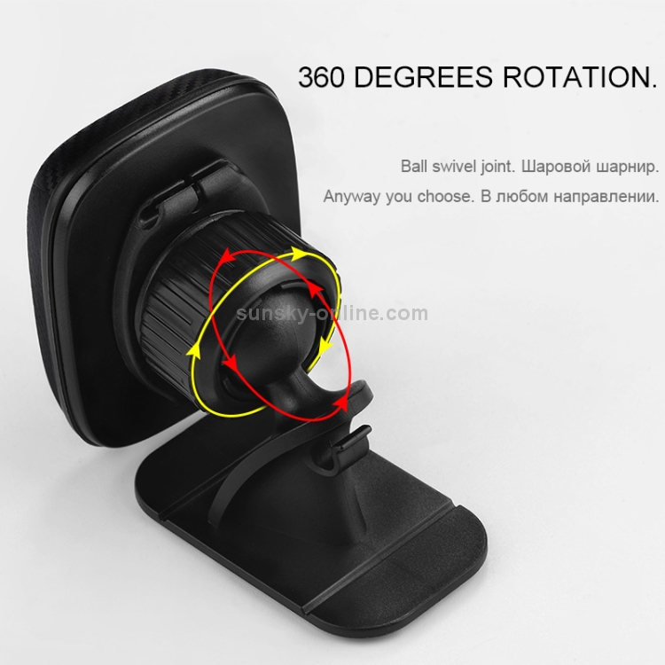 hoco CA24 360 Degree Rotation Universal Magnetic Car Center Mount Phone Holder Stand hoco CA24 360 Degree Rotation Universal Magnetic Car Center Mount Phone Holder Stand