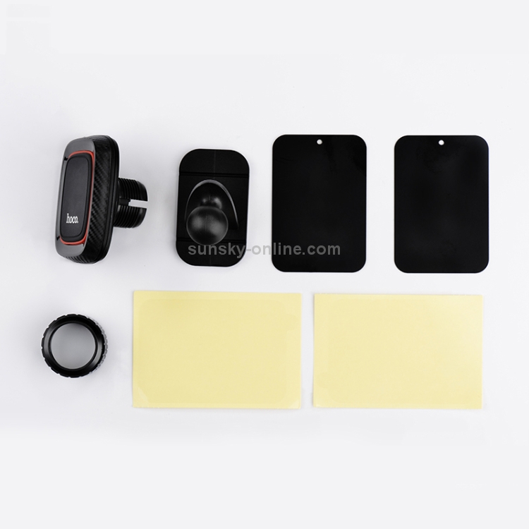 hoco CA24 360 Degree Rotation Universal Magnetic Car Center Mount Phone Holder Stand hoco CA24 360 Degree Rotation Universal Magnetic Car Center Mount Phone Holder Stand