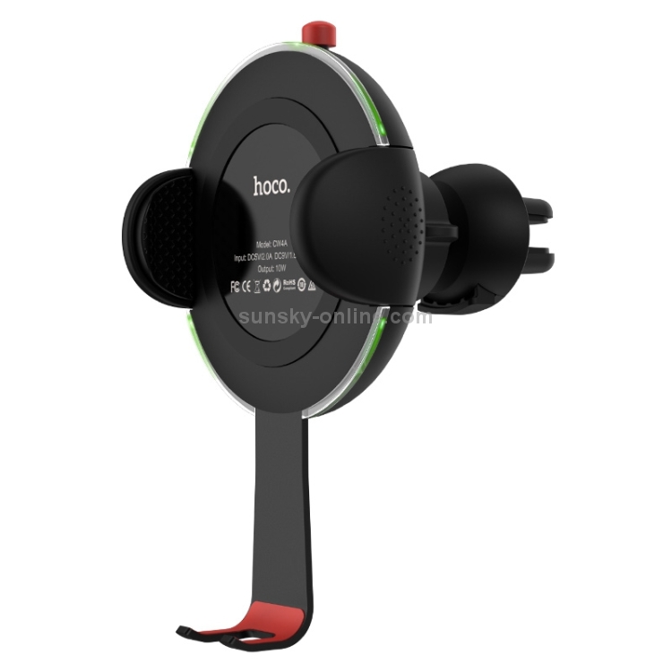 hoco CW4A Air Vent Mount Phone Holder 10W Car Wireless Rapid Charger hoco CW4A Air Vent Mount Phone Holder 10W Car Wireless Rapid Charger
