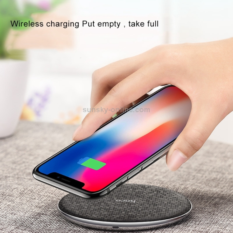 Hoco CW8 Portable DC 5V 2A Max 7.5mm Fast Charging Wireless Charger Pad Hoco CW8 Portable DC 5V 2A Max 7.5mm Fast Charging Wireless Charger Pad