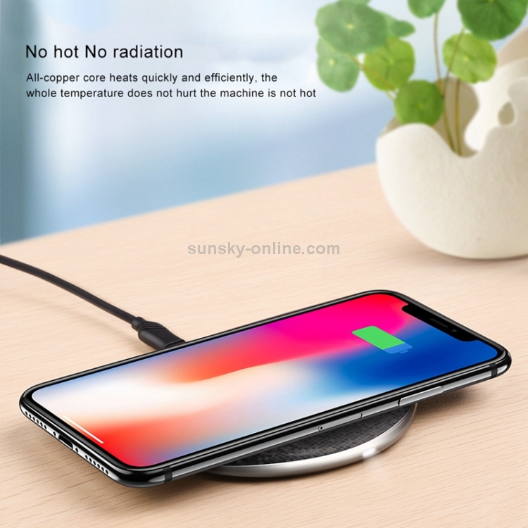 Hoco CW8 Portable DC 5V 2A Max 7.5mm Fast Charging Wireless Charger Pad Hoco CW8 Portable DC 5V 2A Max 7.5mm Fast Charging Wireless Charger Pad