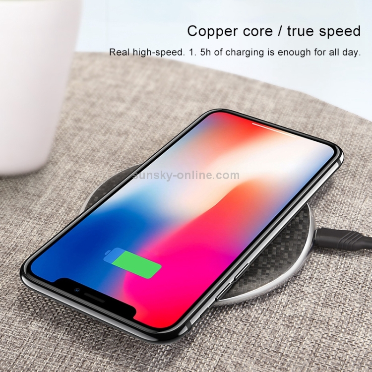 Hoco CW8 Portable DC 5V 2A Max 7.5mm Fast Charging Wireless Charger Pad Hoco CW8 Portable DC 5V 2A Max 7.5mm Fast Charging Wireless Charger Pad