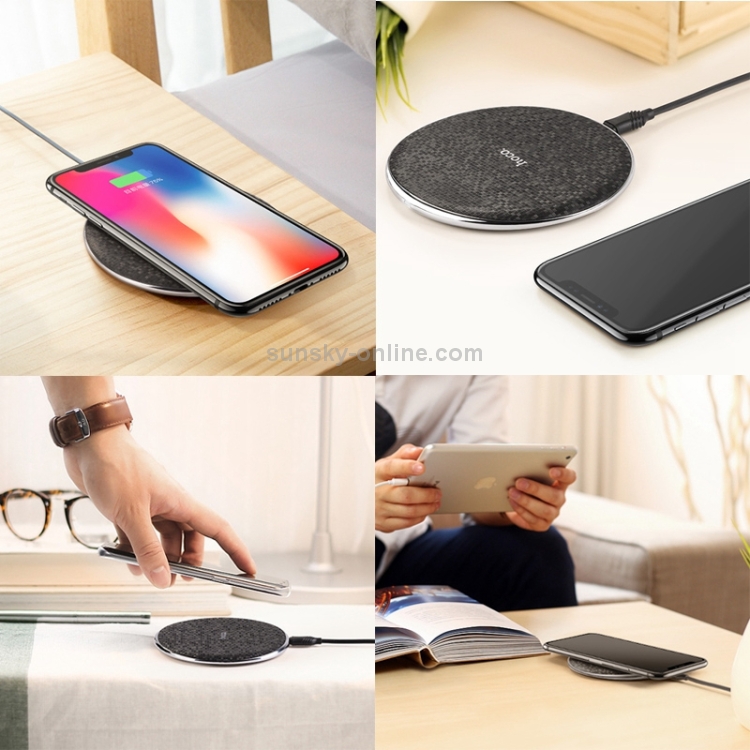 Hoco CW8 Portable DC 5V 2A Max 7.5mm Fast Charging Wireless Charger Pad Hoco CW8 Portable DC 5V 2A Max 7.5mm Fast Charging Wireless Charger Pad