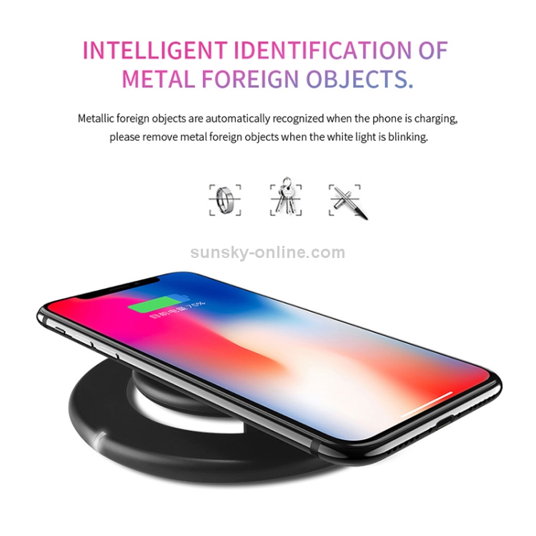 Hoco CW9 Portable DC 5V/2A Max Fast Charging Pad Wireless Charger Hoco CW9 Portable DC 5V/2A Max Fast Charging Pad Wireless Charger