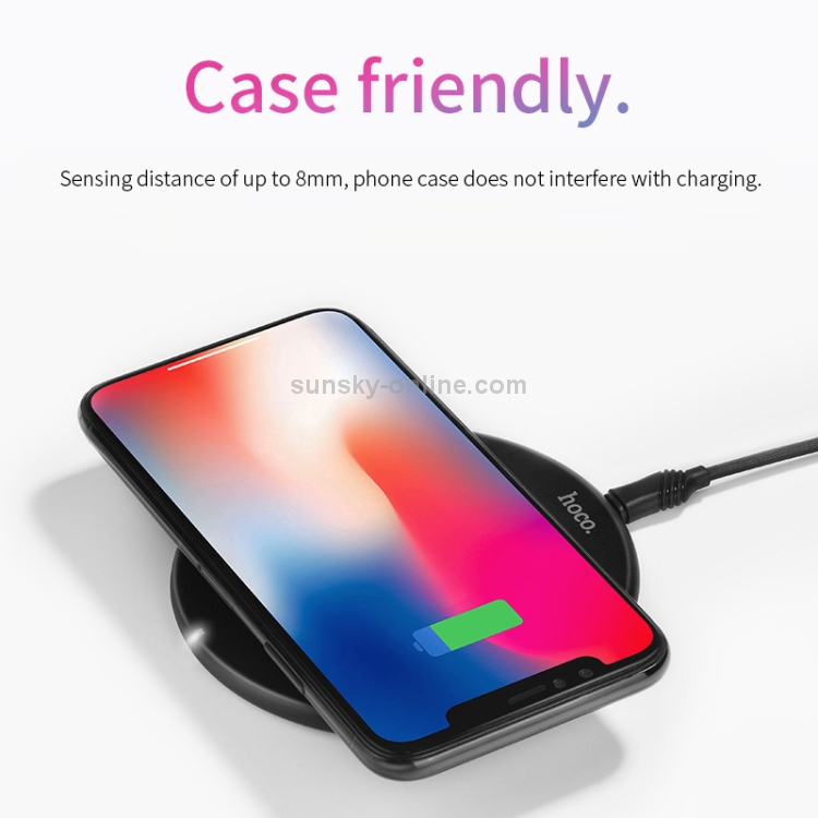 Hoco CW9 Portable DC 5V/2A Max Fast Charging Pad Wireless Charger Hoco CW9 Portable DC 5V/2A Max Fast Charging Pad Wireless Charger
