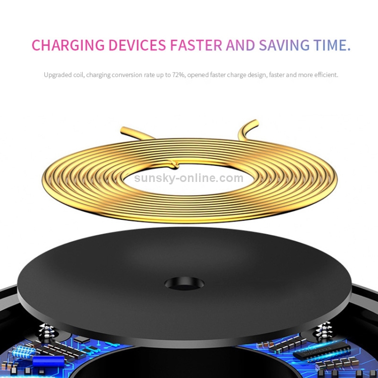 Hoco CW9 Portable DC 5V/2A Max Fast Charging Pad Wireless Charger Hoco CW9 Portable DC 5V/2A Max Fast Charging Pad Wireless Charger