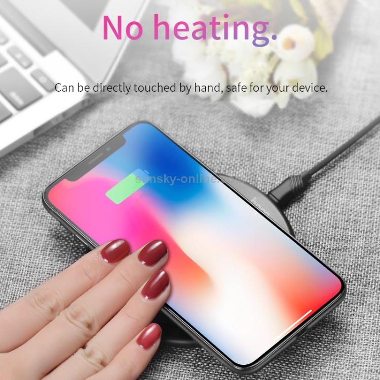 Hoco CW9 Portable DC 5V/2A Max Fast Charging Pad Wireless Charger Hoco CW9 Portable DC 5V/2A Max Fast Charging Pad Wireless Charger