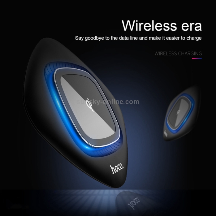 Hoco CW10 Portable 10W Fast Charging Qi Wireless Charger Pad with Indicator Light Hoco CW10 Portable 10W Fast Charging Qi Wireless Charger Pad with Indicator Light