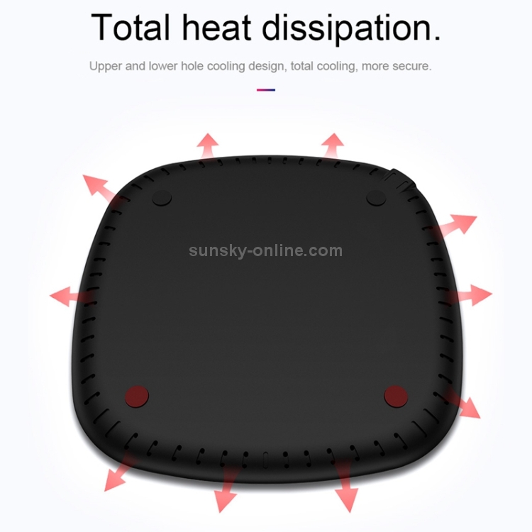 Hoco CW10 Portable 10W Fast Charging Qi Wireless Charger Pad with Indicator Light Hoco CW10 Portable 10W Fast Charging Qi Wireless Charger Pad with Indicator Light