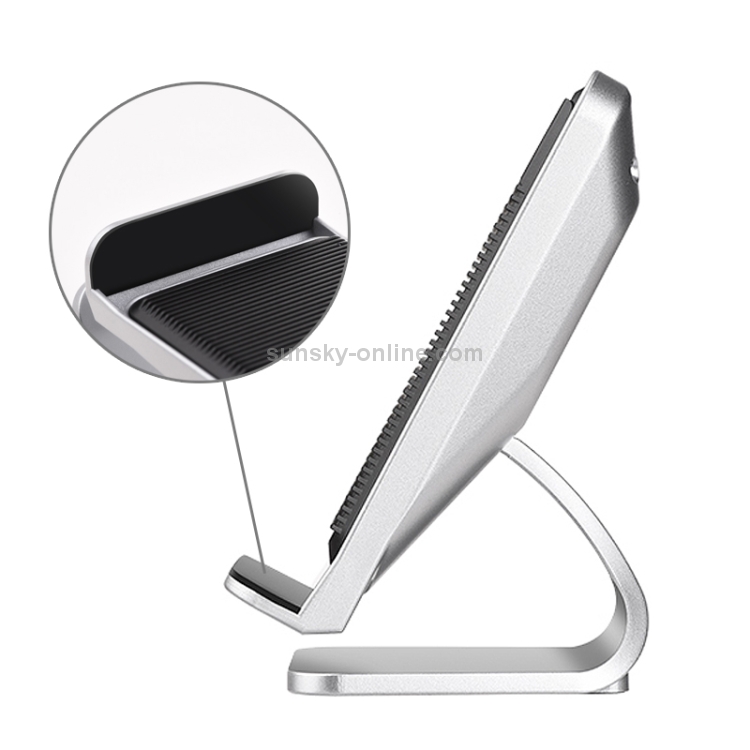 Hoco CW11 10W Fast Charging Wireless Charger Pad Aluminium Alloy Phone Holder Hoco CW11 10W Fast Charging Wireless Charger Pad Aluminium Alloy Phone Holder