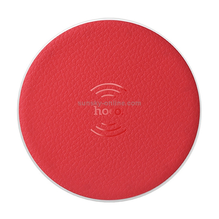 Hoco CW14 Round DC 5V/2A Max Fast Charging Wireless Charger Pad with Indicator Light Hoco CW14 Round DC 5V/2A Max Fast Charging Wireless Charger Pad with Indicator Light