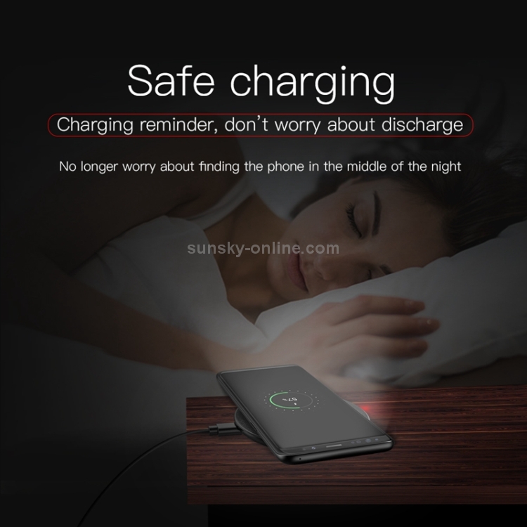 Hoco CW14 Round DC 5V/2A Max Fast Charging Wireless Charger Pad with Indicator Light Hoco CW14 Round DC 5V/2A Max Fast Charging Wireless Charger Pad with Indicator Light