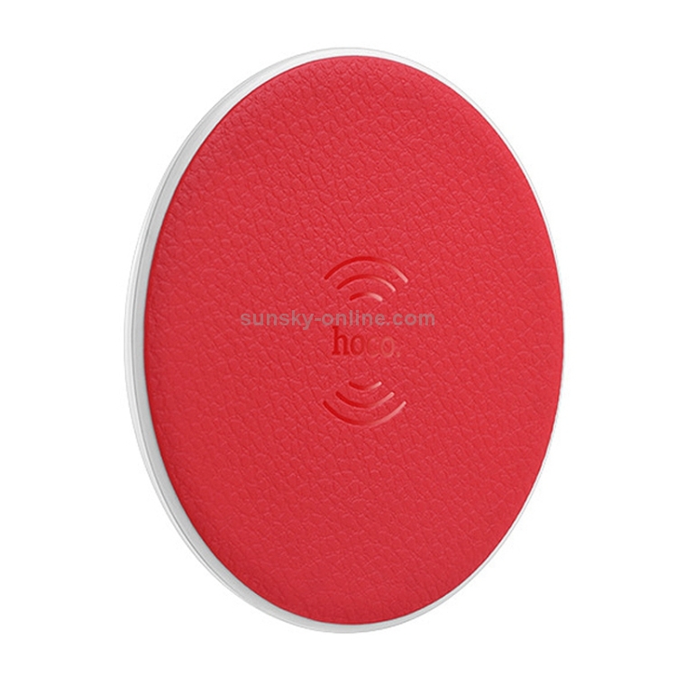 Hoco CW14 Round DC 5V/2A Max Fast Charging Wireless Charger Pad with Indicator Light Hoco CW14 Round DC 5V/2A Max Fast Charging Wireless Charger Pad with Indicator Light