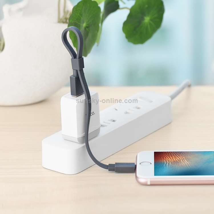 Hoco U34 TPE Dual-use 8 Pin + Micro USB Data Sync Charging Cable, Length: 0.25m Hoco U34 TPE Dual-use 8 Pin + Micro USB Data Sync Charging Cable, Length: 0.25m