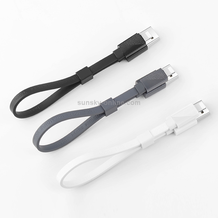 Hoco U34 TPE Dual-use 8 Pin + Micro USB Data Sync Charging Cable, Length: 0.25m Hoco U34 TPE Dual-use 8 Pin + Micro USB Data Sync Charging Cable, Length: 0.25m