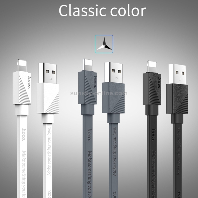 Hoco U34 TPE 2.4A USB to 8 Pin Data Sync Charging Cable, Cable Length: 1.2m Hoco U34 TPE 2.4A USB to 8 Pin Data Sync Charging Cable, Cable Length: 1.2m