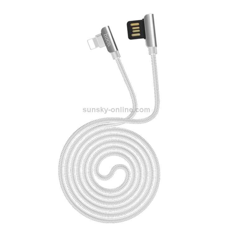 hoco U42 1.2m Exquisite Steel 8 Pin Charging Data Cable hoco U42 1.2m Exquisite Steel 8 Pin Charging Data Cable