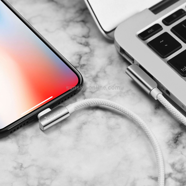 hoco U42 1.2m Exquisite Steel 8 Pin Charging Data Cable hoco U42 1.2m Exquisite Steel 8 Pin Charging Data Cable