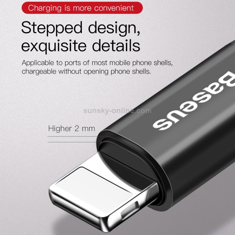 Baseus 1m 2A 8 pin USB Fish Eye Spring Car Charger Cable Baseus 1m 2A 8 pin USB Fish Eye Spring Car Charger Cable