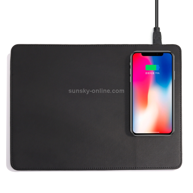POFAN M-04 5V-1.5A PU Mobile Phone Qi Wireless Charger Charging Mouse Pad Mat POFAN M-04 5V-1.5A PU Mobile Phone Qi Wireless Charger Charging Mouse Pad Mat