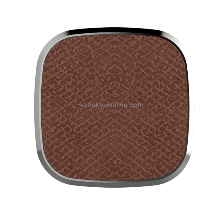NILLKIN MC016 Genuine Leather Car Holder Fast Charging Qi Magnetic Wireless Charger with iPhone X Genuine Leather Case