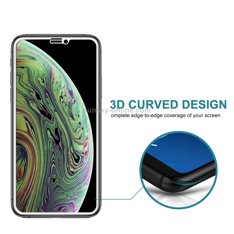 For iPhone X & XS 0.26mm 9H 3D Highly Transparent Privacy Anti-glare Tempered Glass Film(White) For iPhone X & XS 0.26mm 9H 3D Highly Transparent Privacy Anti-glare Tempered Glass Film(White)