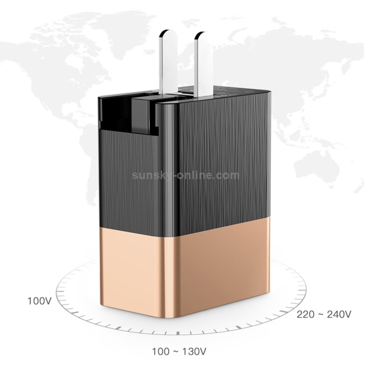 Baseus Duke 15W 5V 3.4A (Max) 2 Ports Universal Travel Charger Baseus Duke 15W 5V 3.4A (Max) 2 Ports Universal Travel Charger