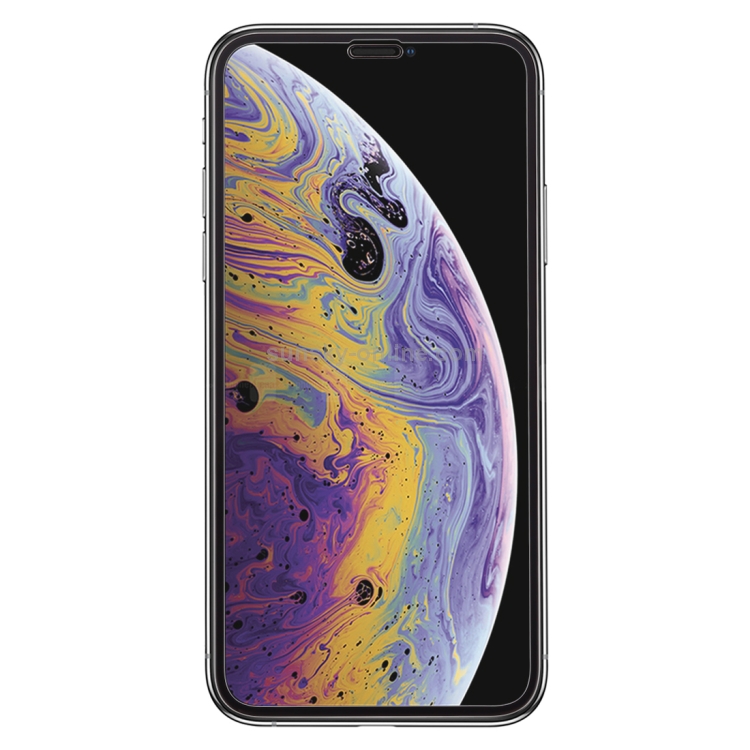 For iPhone X / XS 2pcs 9H 2.5D Full Glue Silk Print Full Screen Tempered Glass Film For iPhone X / XS 2pcs 9H 2.5D Full Glue Silk Print Full Screen Tempered Glass Film