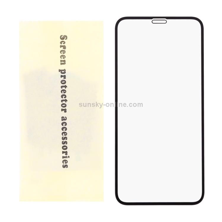 For iPhone X / XS 2pcs 9H 2.5D Full Glue Silk Print Full Screen Tempered Glass Film For iPhone X / XS 2pcs 9H 2.5D Full Glue Silk Print Full Screen Tempered Glass Film