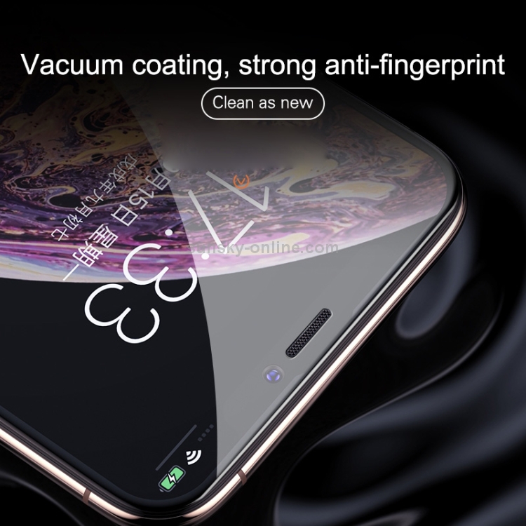 For iPhone X / XS Benks V PRO 0.3mm Tempered Glass + Metal Dust Screen