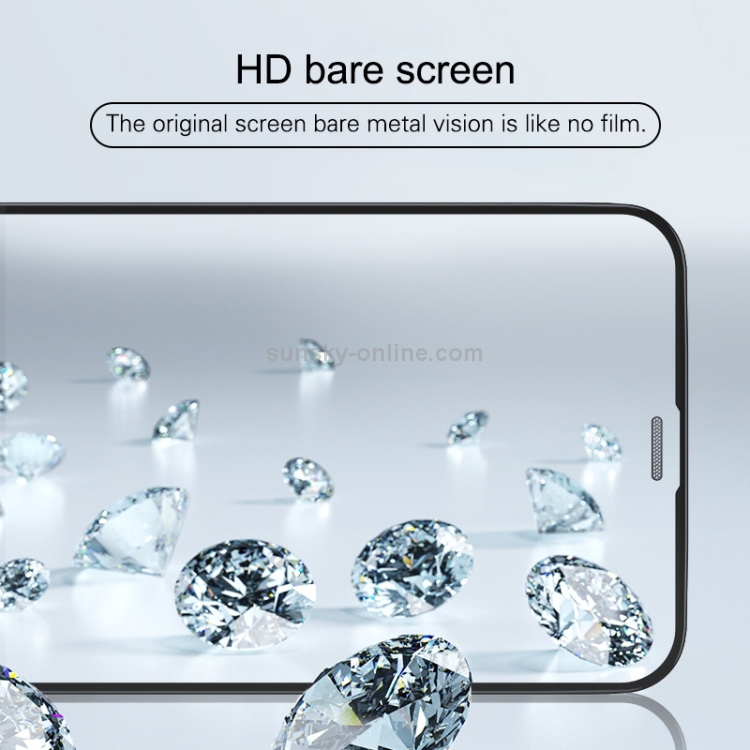 For iPhone X / XS Benks V PRO 0.3mm Tempered Glass + Metal Dust Screen