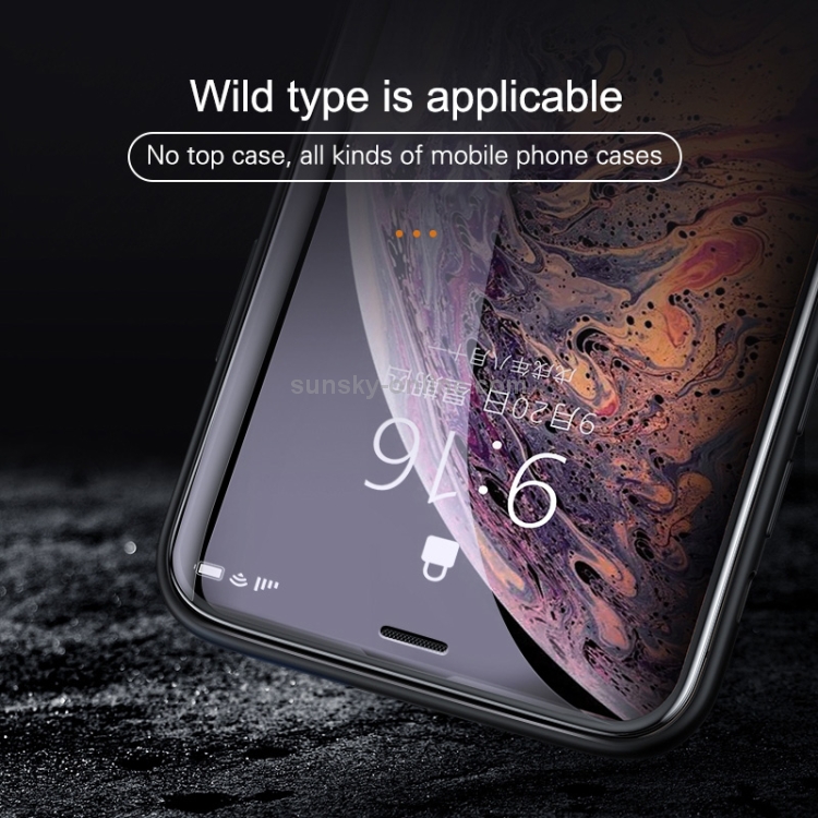 For iPhone X / XS Benks V PRO 0.3mm Tempered Glass + Metal Dust Screen