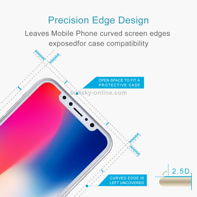 For iPhone X 9H Surface Hardness 2.5D Transparent Tempered Glass Front + Back Screen Protector For iPhone X 9H Surface Hardness 2.5D Transparent Tempered Glass Front + Back Screen Protector