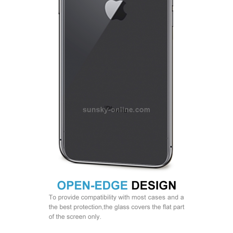 For iPhone X / XS Transparent Tempered Glass Back Screen Protector For iPhone X / XS Transparent Tempered Glass Back Screen Protector