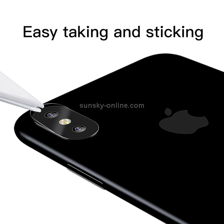 For iPhone X 2pcs Baseus 0.15mm Transparent Rear Camera Lens Protector Tempered Glass Protective Film (Transparent) For iPhone X 2pcs Baseus 0.15mm Transparent Rear Camera Lens Protector Tempered Glass Protective Film (Transparent)