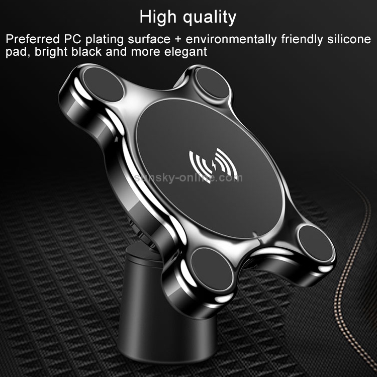TOTUDESIGN 10W Max Dual-use Dashboard Car Air Vent Mount Magnetic Phone Holder Wireless Charger TOTUDESIGN 10W Max Dual-use Dashboard Car Air Vent Mount Magnetic Phone Holder Wireless Charger