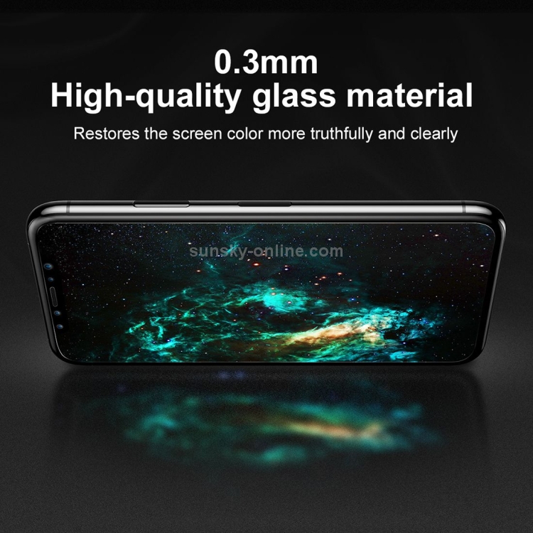 For iPhone X Baseus 9H Hardness 0.3mm Transparent Slim Tempered Glass Film Guard(Transparent) For iPhone X Baseus 9H Hardness 0.3mm Transparent Slim Tempered Glass Film Guard(Transparent)