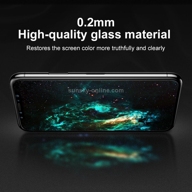 For iPhone X 9H Hardness Anti Blue-ray 0.2mm Transparent Slim Tempered Glass Film(Transparent) For iPhone X 9H Hardness Anti Blue-ray 0.2mm Transparent Slim Tempered Glass Film(Transparent)