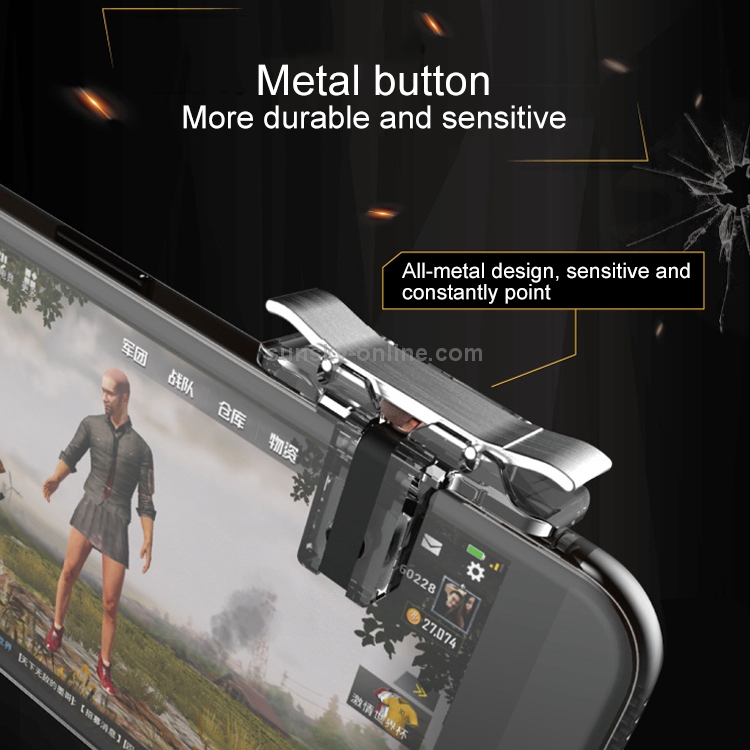 T10S Eat Chicken Mobile Phone Trigger Shooting Controller Button Handle T10S Eat Chicken Mobile Phone Trigger Shooting Controller Button Handle