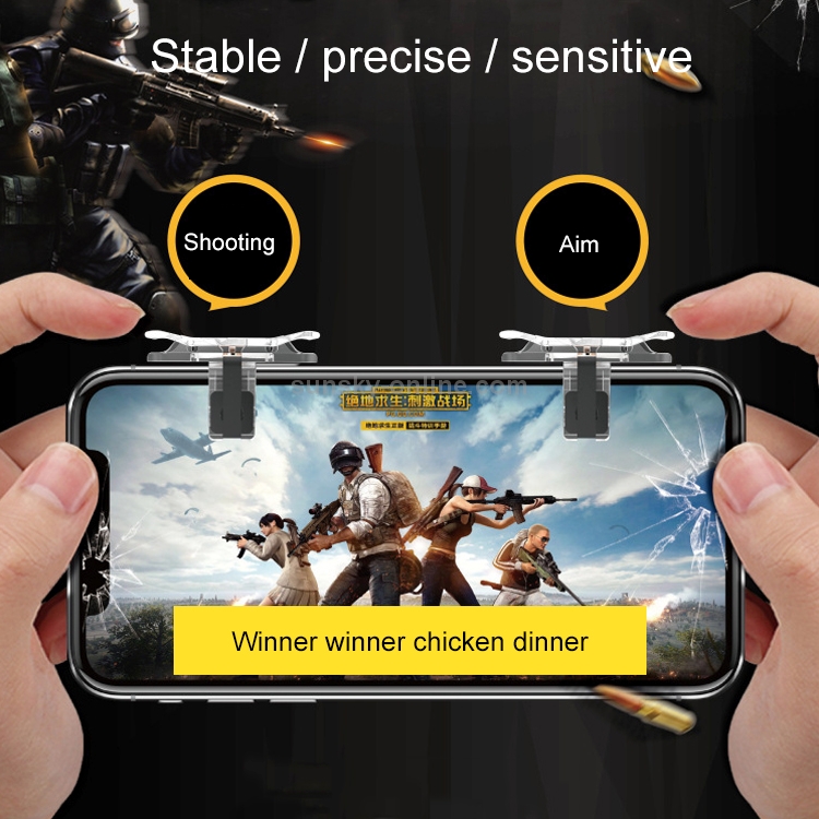 T10S Eat Chicken Mobile Phone Trigger Shooting Controller Button Handle T10S Eat Chicken Mobile Phone Trigger Shooting Controller Button Handle