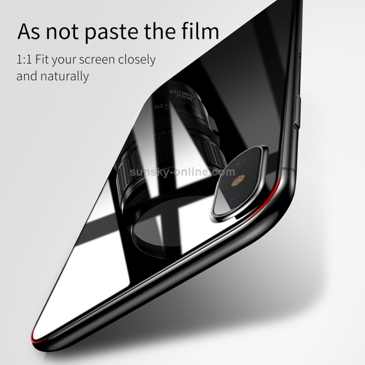 For iPhone X Baseus Anti-scratch 2 in 1 0.2mm Front + 0.3mm Back Tempered Glass Film Screen Protector(Transparent) For iPhone X Baseus Anti-scratch 2 in 1 0.2mm Front + 0.3mm Back Tempered Glass Film Screen Protector(Transparent)